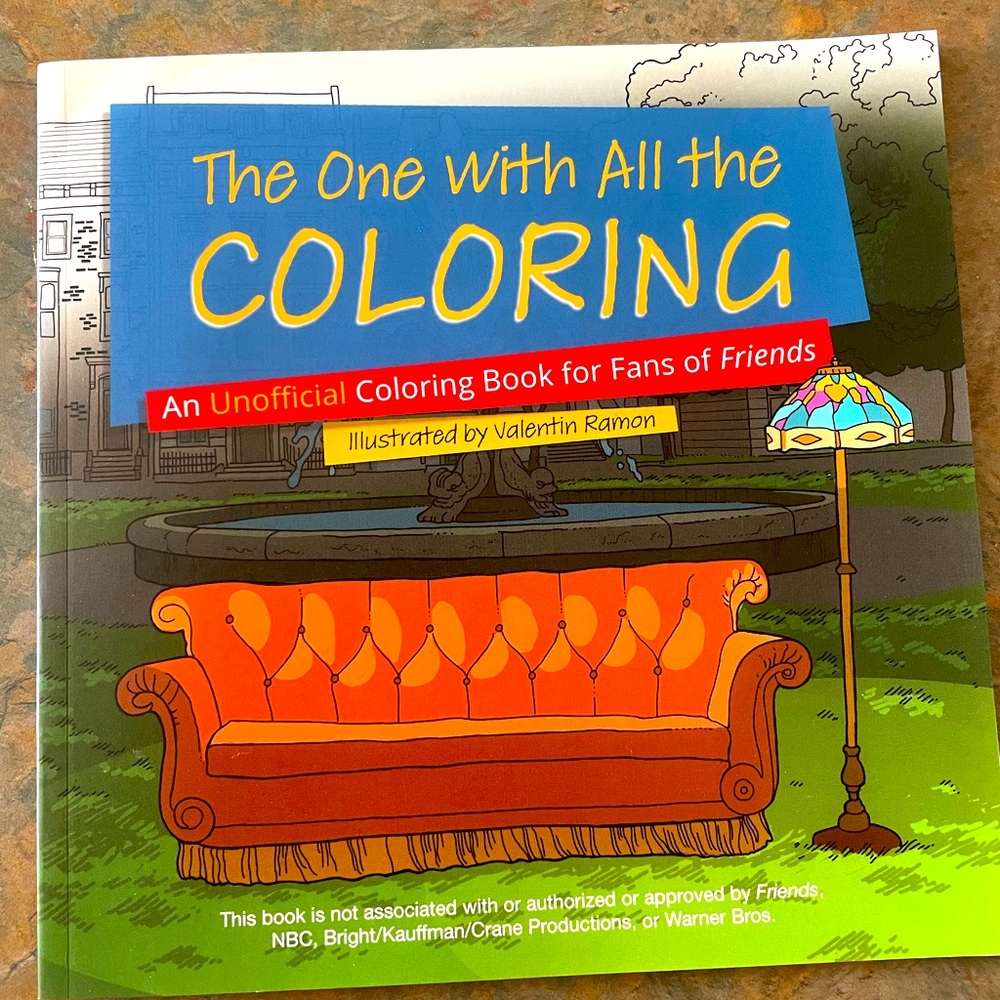 Friends coloring book